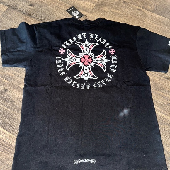 Chrome Hearts Black Short Sleeve Tee - Picture 2 of 3
